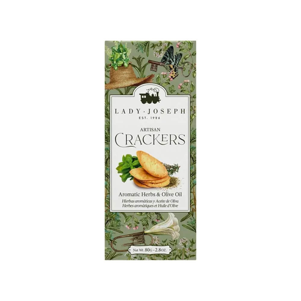 Lady Joseph Crackers Aromatic Herbs 100g